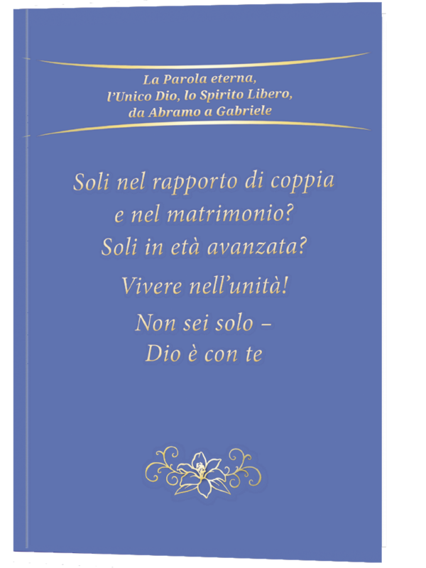 Soli nel rapporto di coppia e nel matrimonio? Soli in età avanzata? Vivere nell’unità!