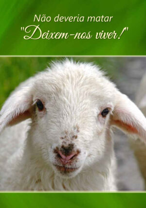 Não deveria matar. "Deixem-nos viver!"