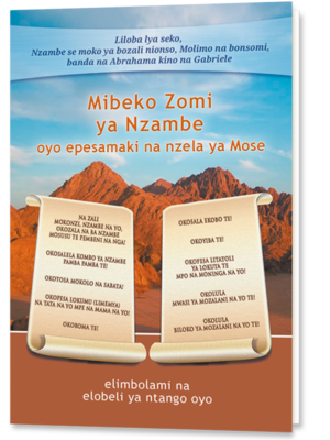 Mibeko Zomi ya Nzambe oyo epesamaki na nze la ya Mose